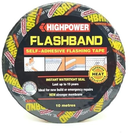 Platinum 100MM X 10M Flashing Tape SELF Adhesive Roofing Lead Bitumen
