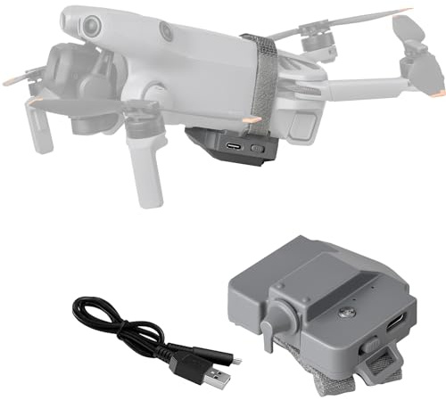 Airdrop System Contagocce per DJI Mini 5/4 Pro Drone Accessori, Lanciatore a Sgancio Rapido Payload Dropper Trasporto Dispositivo per Matrimonio Pesca Esca Ricerca & Salvataggio