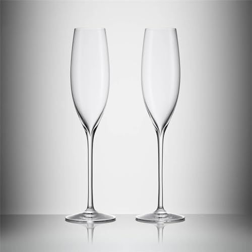 Waterford Elegance 40001101 Classic Flute Pair 240ml, Crystal