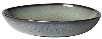 like. by Villeroy & Boch – Lave Fruit and Decorative Bowl Grey, Dishwasher Safe, Microwave Safe, Flat Bowl, Fruit Bowl, Salad Bowl, Ramen Bowl, Plate for Pasta, Dinner Plate Ceramic, Earthenware