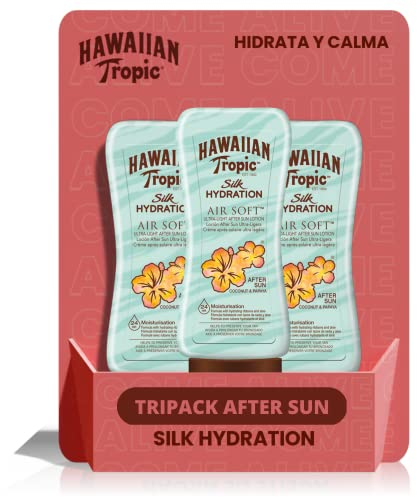 HAWAIIAN tropic Air Soft Silk After Sun Hydration Lotion, 180 ml