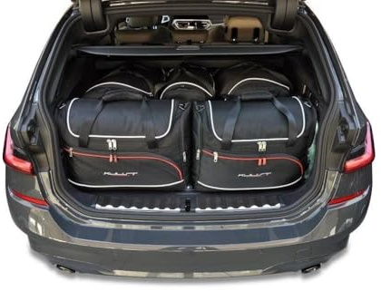 KJUST Dedizierte Kofferraumtaschen 5 stk kompatibel mit BMW 3 TOURING G21 2019+