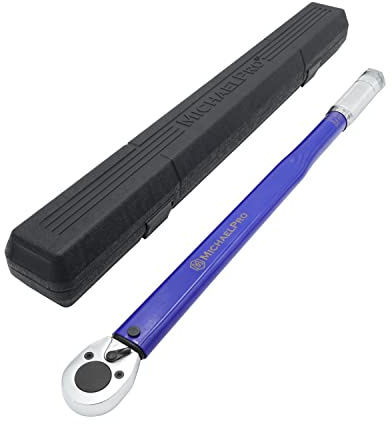 MichaelPro MP001221 1/2-Inch Drive Click Torque Wrench, 25 – 250 ft-lb Torque Range 1/2 Drive (25 – 250 ft-lb)