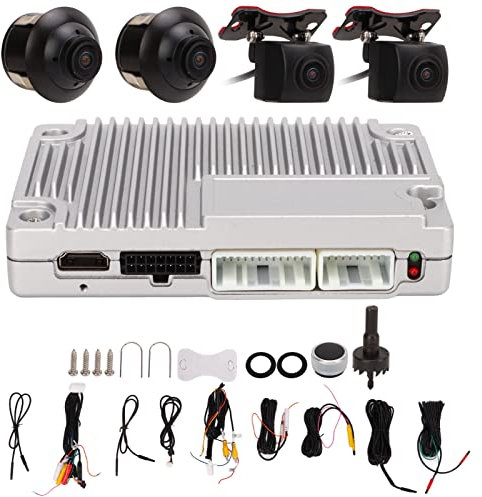 360 degrés 1080P HD Bird View Surround System Caméras de stationnement de secours à 4 canaux 2D 3D Multi View pour véhicule