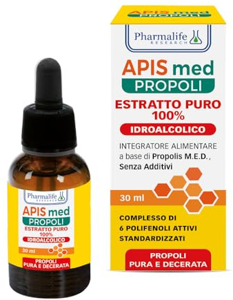 APIS med PROPOLI Estratto puro 100% IDROALCOLICO