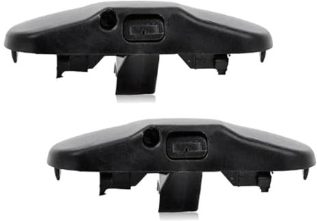HhyY6LL 2 Stück Auto Wischer Düse für XL1 Caddy Beetle Cabrio E-Golf Golf MK5/6 Sciocco EOS Amarok,Auto Frontscheibenwaschanlage Wischerdüse Scheibenwaschanlage Wischerarmdüsen