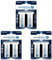 everActive D - Pack de 2 Pilas alcalinas Pro Mono LR20 R20 1.5V, máxima Potencia, 10 años de Durabilidad, 2 Unidades - 1 blíster (Paquete de 3)