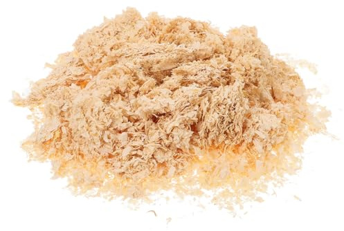 SEWOART Trucioli di Legno per Animali Domestici 500g Assorbenti umidità e Riscaldanti per Conigli e Rettili in Gabbie e Pollai