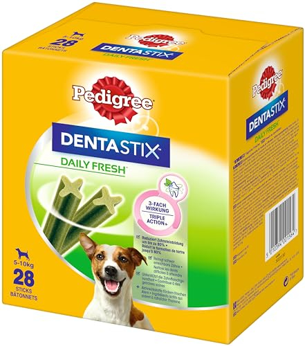 PEDIGREE Denta Stix Fresh/Zahnpflege-Snack für kleine Hunde
