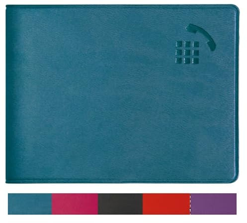 Exacompta - 13087E - Carnet d'adresses alphabétique Winner - 9,5 x 7,2 cm - Coloris aléatoire