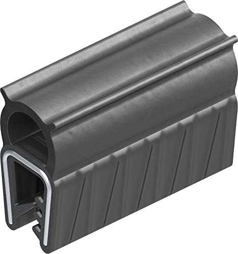 Meterware Dichtprofil Kofferraumdichtung Kederband mit Balloon obenliegend und 2x Lippen EPDM KB 3-5 1C11-49