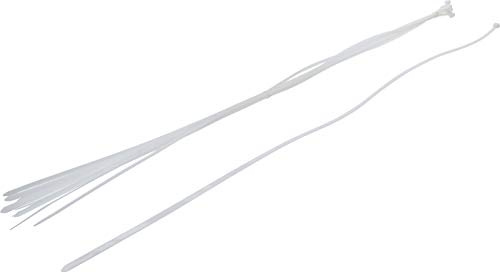 BGS Do it yourself 80779 | buntband sortiment | 10 delar | vit | 8,0 x 1000 mm | set | nylon