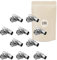 10x Adattatore Sdoppiatore Splitter BNC (T o Y) con una spina maschio e due femmine coassiali - Connettore video composito e HD SDI - Adaptout marca francese