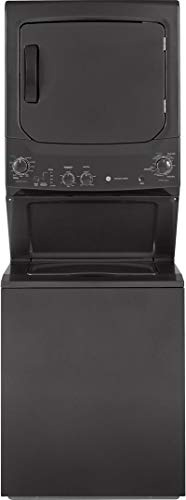 GE 3.8 cu. ft. Washer 5.9 cu. ft. Electric Dryer Combo in Diamond Gray GUD27ESPMDG