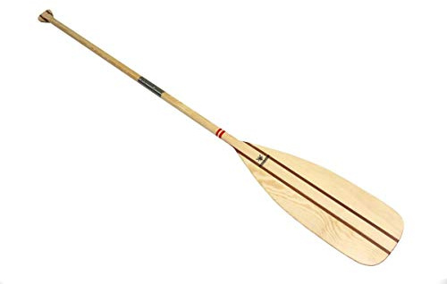 Polport Wooden Canoe Paddle Pine Mahogany 200cm 2000mm 79inch Sailing Canadian Canoe