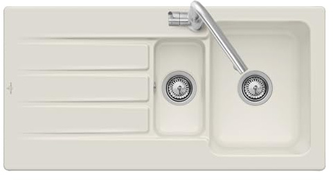 Villeroy & Boch Architectura 60 XR - 3365 01 KR Crema Keramikspüle Handbetätigung