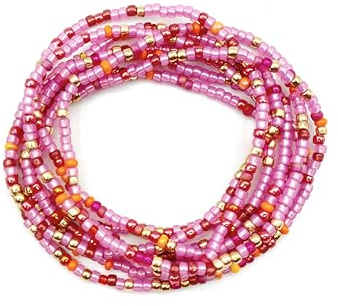 WICKELARMBAND HANDGEFERTIGT by Bau[m]werk Made in Germany Armband pink gold Halskette