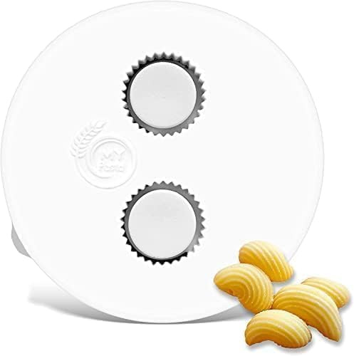 MY Pasta Pastadisc aus POM - Orecchiette Sugo/große Hörnchen Rigati - Philips Pasta Maker Avance 7000 Plus Premium – kompatible Nudelmatrize ohne Adapter HR2353–HR2665 – frische hausgemachte Pasta