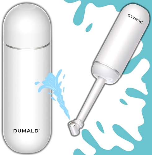 DUMALD Bidet Portatil para WC - Bide Portatil Mujeres y Hombres 380ML - Botella Perineal Postparto - Grifo Bidet para WC - Portable Bidet para WC - Ducha Bidet - EL ORIGINAL
