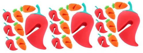 PRETYZOOM 24pcs Silicone Boil Stoppers Cartoon Decorative Spill-Lifters Convenient Home Kitchen Use Silicone Boil Stoppers Cartoon Decorative Spill-Lifters Convenient for Microwave