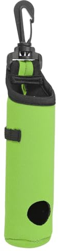 PATIKIL Golfball-Tragetasche, Golftee-Halter-Tasche Tragbare Golfballhalterung mit Clip für Männer und Frauen Aufbewahrungsgeschenke