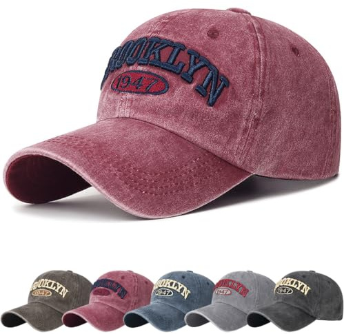 Cozyan Cappello da Baseball Unisex Regolabile Berretto con Visiera Casuale Sport cap per Ciclismo Pesca Cappellino con Parasole Tennis da Golf Visor Sportive Cappelli per Donna Uomo