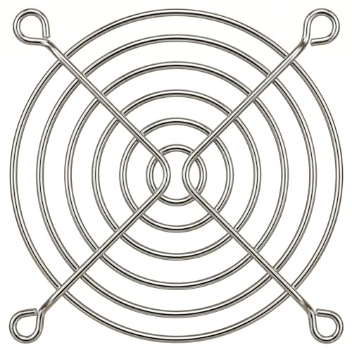 ZAICOLER 40mm Fan Grill, 10Pcs 40 X 40mm Cooling Fan Cover, Cooling Fan Grill Metal Finger Guard for MK8 Extruder and 3D Printer Applications