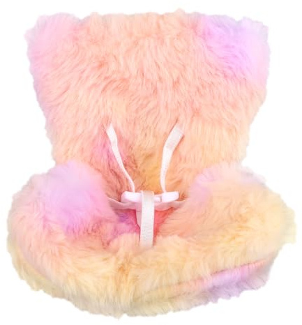 Doll Car Seat, Plush Doll Mini Carseat Chairs with Clip & Seat Belt Soft Decorative Cushion Cute Car Vent Ornament & Collectible Accessories for Blind Box Toy Fans (Multicolor)