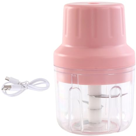 YUNNIAN Presse-purée électrique miniature USB rechargeable sans fil pour ail