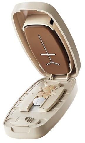 Générique Coupe-Comprimé Multifonction – Coupe Précise 1/2, 1/3, 1/4 Pilule, Lame Cachée, Antidérapant, Distributeur Portable pour Seniors Et
