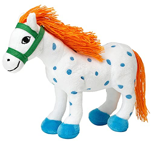 Pippi Langstrumpf Kleiner Onkel Kuscheltier Pferd – süßes Plüschtier für Mädchen und Jungen – niedliches Spielpferd Spielzeug und Plüschpferd – ab 0+ Monate (22cm)