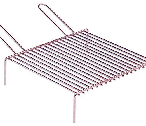 Graticola barbecue Metalplast pesante con piedi 40x35 [METAPLAST]