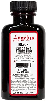Angelus Suede Dye Black