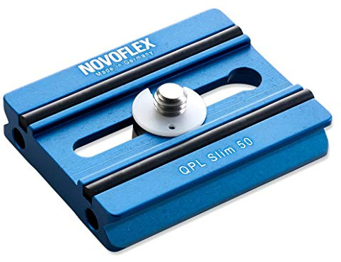 Novoflex 50mm Slim Quick Release Plate - 1/4 Screw (QPL-SLIM-50)