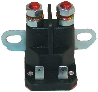Greenstar 4631 - Relè di avviamento per Castelgarden/Stiga con attacco laterale, 2 terminali con 2 spine
