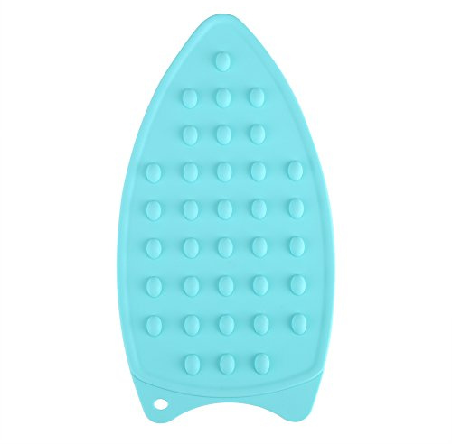 Fdit Zuhause Silikon Eisen Rest Pad Matte für Bügelbrett Anti-Rutsch-Hitzebeständige Heißsicherheitsschutz MEHRWEG VERPAKUNG(4#)
