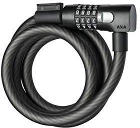 AXA Resolute 180/15 Code Kabelschloss Schwarz 180cm, 15mm