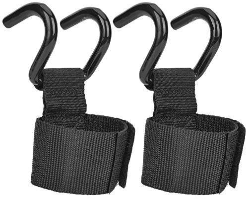Gancho de levantamiento de pesas, 2 piezas Fitness Gancho de levantamiento de pesas Entrenamiento Gimnasio Puños Correas Soporte de muñeca para equipos de ejercicio deportivo(Weight Lifting Hook)