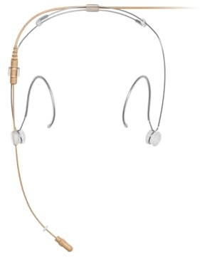 Shure DuraPlex DH5T/O-MTQG Microphone omnidirectionnel pour Casque, connecteur MTQG - Beige