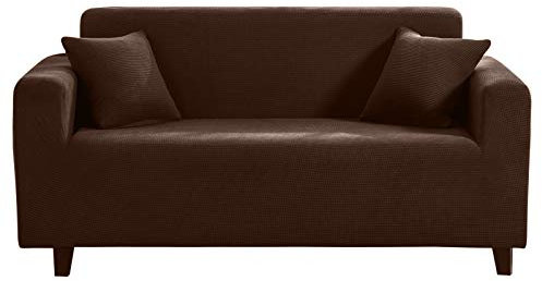 PETCUTE Sofaüberwurf Stretch Couch überwurf 4 sitzer Spandex Sofabezug mit Armlehne Sofabezüge Schutz vor Haustieren Flecken Verschleiß #14