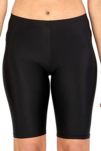 SHADOW DANCE UK Kids High Cut Dance & Cycling Shorts for Gymnastics Black
