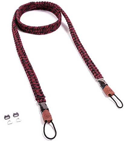 C-Rope Kameragurt THE TRAVELER, handgeflochten, Schnellverschluss, Paracord