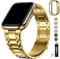 Fullmosa Kompatibel mit Apple Watch Armband Series 10 46mm 45mm 44mm 42mm 49mm, Metall Edelstahl Ersatzarmbänder für iwatch SE Series 10 9 8 7 6 5 4 3 2 1 Ultra 2