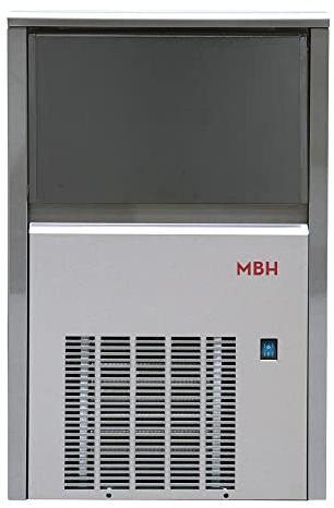 MBH - Máquina de hielo profesional 23kg/24h para hostelería. Fabricador de hielo industrial en cubitos de condensacion por aire para bar y restaurante.