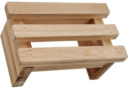 Ciieeo Wooden Low Stool Wooden Step Stool Children Step Versatile Office Plant Step Bench Room Foot Small Wood Step Home Furniture Aldult Pedals Desk
