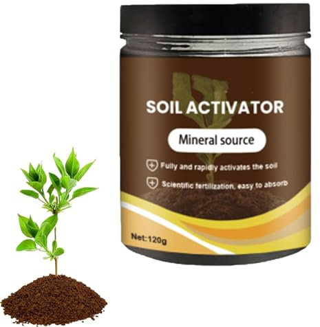 Soil Pro Activator, Professional Bone Meal Fertilizer, Dirt Health Booster, 2025 Organic Soil Activator & Plant Fertilizers, Liquid Fertilizer for Indoor & Outdoor Plants (120g-1Pcs)