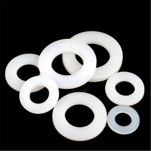 Gummidichtungen, Dicke 3 mm O-Ringe Warmwasserbereiter, Silikon-Flachdichtung, 10 Stück(24mm x 15mm)