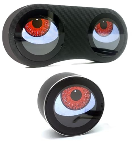 Demon Eye Bikes Taillight,Demon Eyes Cycling Light,Muti Colors Modes and DIY Personalized Light Display, USB Rechargeable,For Most Smart Bikes,Cycle
