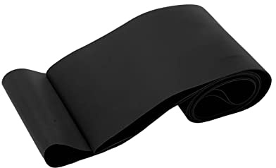 Xiuganpo Cykelfälglist PVC Hög Seghet Innerrörstejp för 26 Tums Däck Utomhuscyklist (Svart)