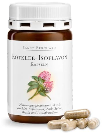 Rotklee-Isoflavon-Kapseln mit Zink, Selen, Biotin, Pantothensäure 90 Kapseln